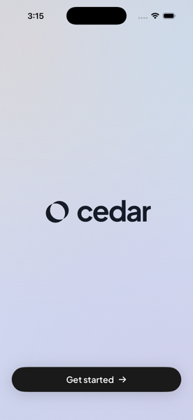 Cedar app